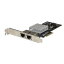 StarTech.com [ST10GPEXNDPI] 2ݡ10GBase-TPCIeͥåLAN NBASE-Tб 5ԡ:10G/5G/2.5G/1G/100MbpsбNIC