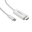 StarTech.com [CDP2HD2MWNL] 2m USB-C - HDMIP[u 4K/60Hz zCg USB Type-C Rs[^j^P[u