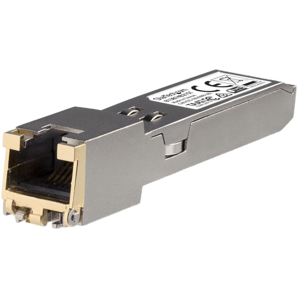 StarTech.com [813874B21ST] SFP+モジュール HP製813874-B21互換 10GBASE-T準拠RJ45銅線トランシーバ