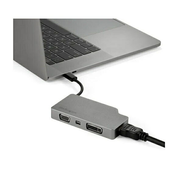 StarTech.com [CDPVDHDMDP2G] USB Type-C³ޥǥץ쥤ץ 4K/60Hzб ڡ졼 VGA/DVI/HDMI/mDPб