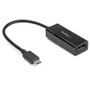 StarTech.com [CDP2DP14B] USB-C-DisplayPort ϊA_v^ 8K/30HzΉ HBR3 fBXvC|[gDP 1.4fBXvCA_v^