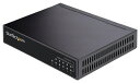 StarTech.com [DS52000] 2.5G対応アンマネージドスイッチ/5ポートLAN切替器/2.5GBASE-T スイッチングハブ/イーサネットスイッチ/デスク & 壁面設置/10、100、1000Mbpsデバイスと下位互換/オールメタル筐体/Auto-MDIX/9Kジャンボフレーム