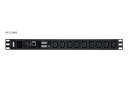 ATEN [PE1209B/ATEN] 1U 20A 9ポート PDU(計測機能付)