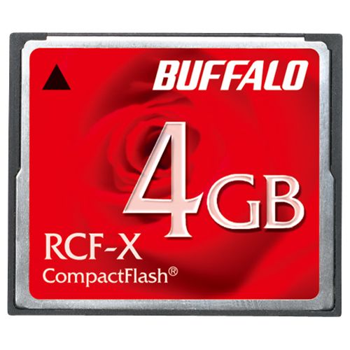 バッファロー [RCF-X4G] コンパクトフラッシュ 4GB