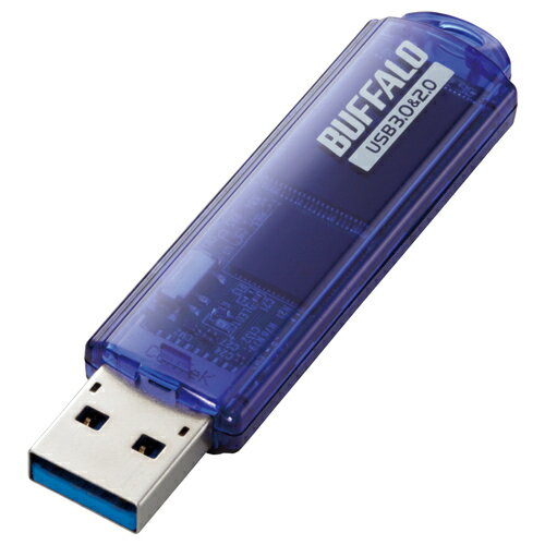 バッファロー [RUF3-C16GA-BL] USB3.0対応 USBメモリー スタンダードモデル 16GB ブルー