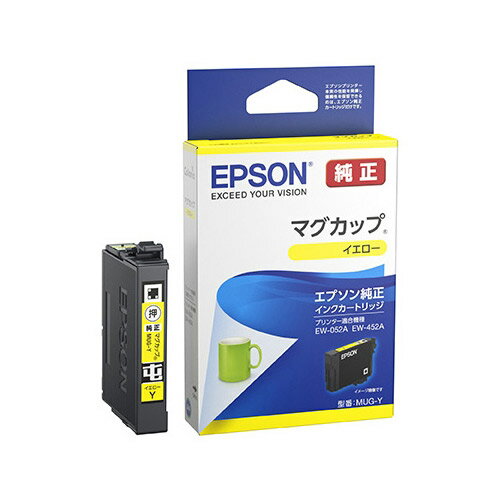 EPSON - エプソン [MUG-Y] インクカートリッジ マグカップ(イエロー)