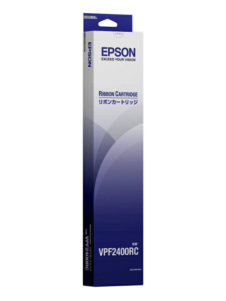 エプソン [VPF2400RC] VP-F2400用 リボンカートリッジ/黒/1000万文字対応