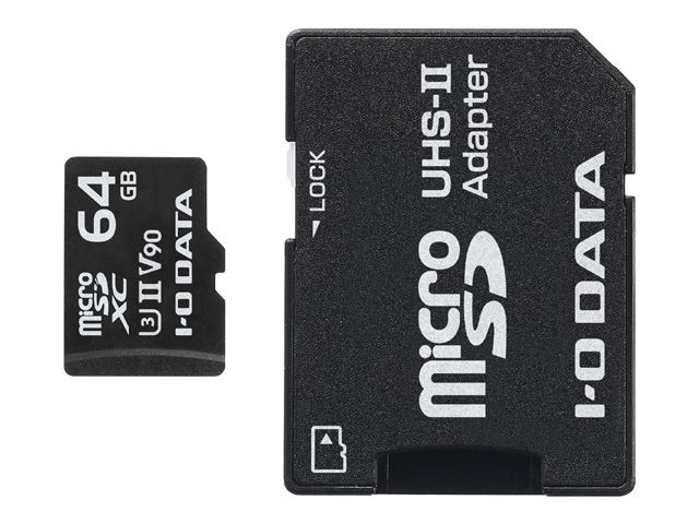 ACEI[Ef[^@ [MSDU23-64G] UHS-II UHS Xs[hNX3Ή microSD[J[h 64GB