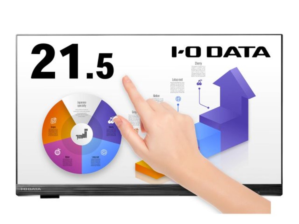 IODATA [LCD-MF225FDB-T] 「5年保証」10点マルチタッチ対応 21.5型 ワイド液晶ディスプレイ