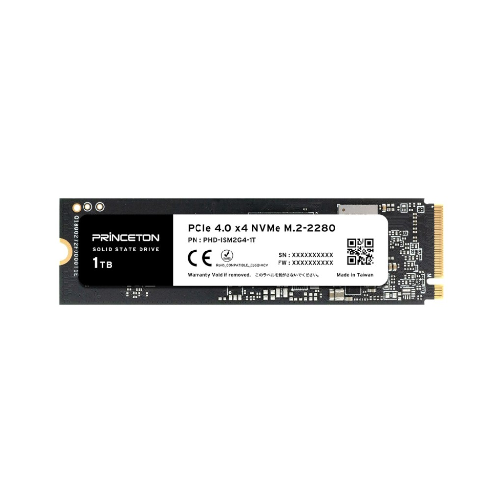 プリンストン [PHD-ISM2G4-1T] M.2 PCIe4.0x4 NVMe 対応 内蔵型SSD 1TB