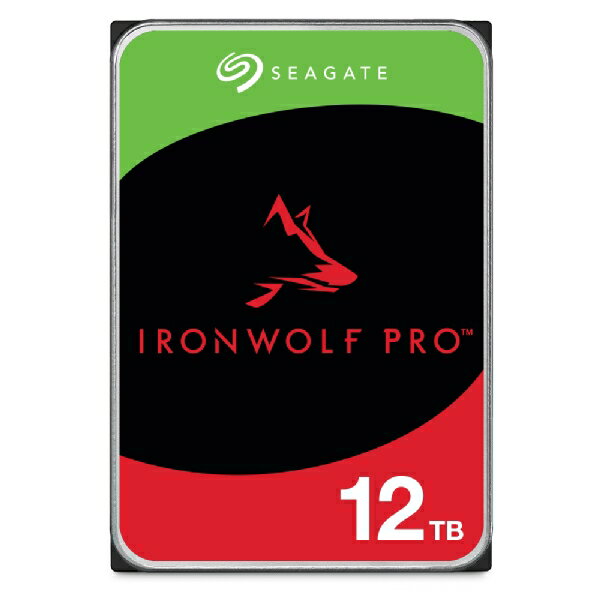 シーゲイト [ST12000NT001] IronWolf Pro HDD(Helium)3.5inch SATA 6Gb/s 12TB 7200RPM 256MB 512E