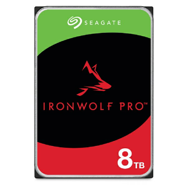 シーゲイト [ST8000NT001] IronWolf Pro HDD 3.5inch SATA 6Gb/s 8TB 7200RPM 256MB 512E