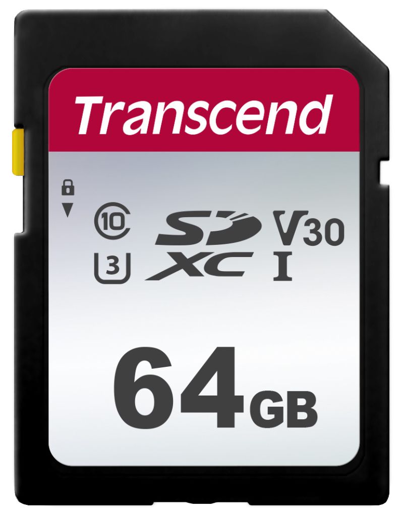 gZhWp [TS64GSDC300S] 64GB UHS-I U3 SD Card (TLC)