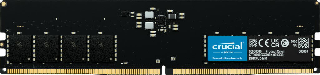 crucial [CT32G56C46U5] Crucial 32GB DDR5-5600 UDIMM CL46(16Gbit)
