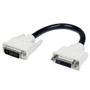 StarTech.com [DVIDEXTAA6IN] 15cm DVI-DfAN fW^AiOΉP[u DVI-D(25s) IX - DVI-D(25s) X 2560x1600