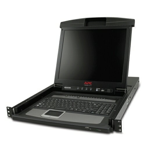 APC [AP5816] 17 Rack LCD Console-English(US)with Integrated 16 Port Analog KVM Switch