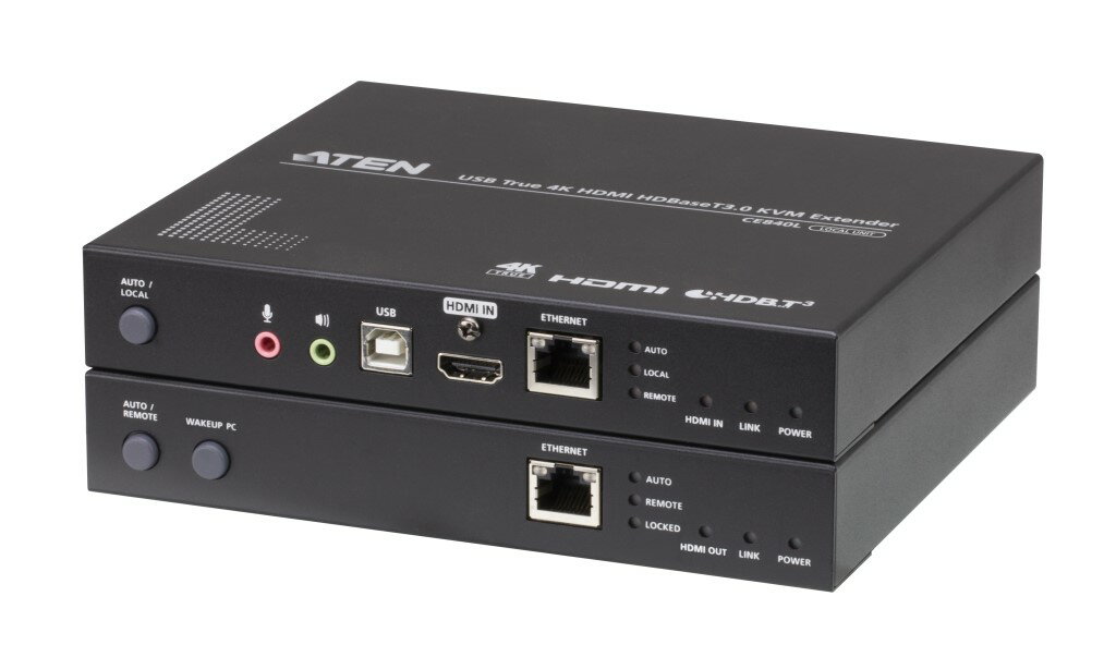 ATEN [CE840/ATEN] USB HDMI HDBaseT 3.0 KVM GNXe_[(True 4K@100 m)