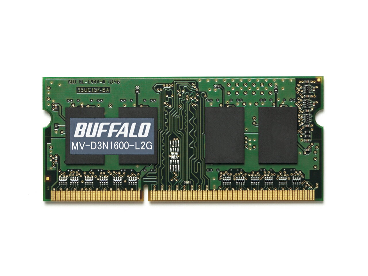 バッファロー [MV-D3N1600-L2G] PC3L-12800(DDR3L-1600)対応 204PIN DDR3 SDRAM S.O.DIMM 2GB