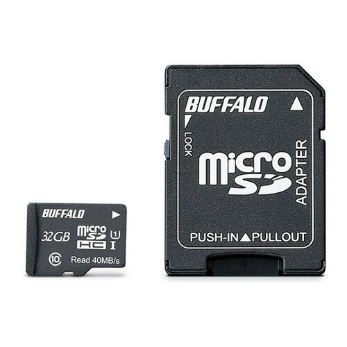 obt@[ [RMSD-032GU1SA] UHS-I Class1 microSDJ[h SDϊA_v^[t 32GB