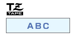 ブラザー工業 [TZE-FA53] TZeテープ ピータッチ専用テープ(布青テープ/青字) 12mm