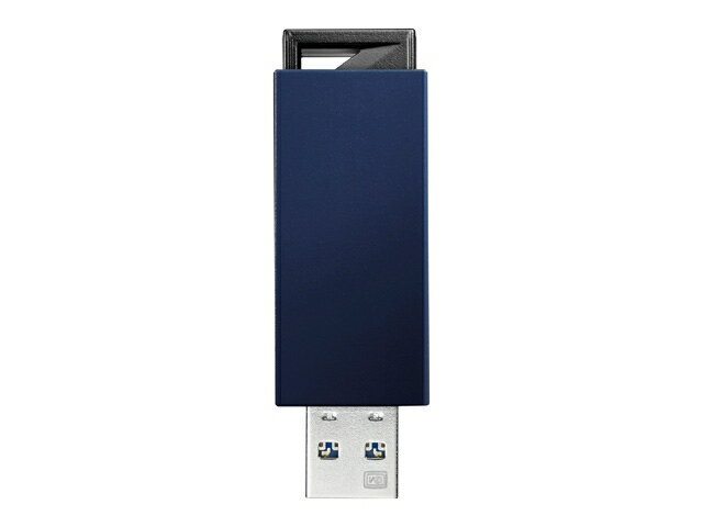 アイ・オー・データ機器 [U3-PSH64G/B] USB 3.1 Gen 1(USB 3.0)/2.0対応 USBメモリー 64GB ブルー