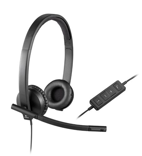 Headset - ロジクール [H570E] ロジクール USB ヘッドセット ステレオ H570e ブラック
