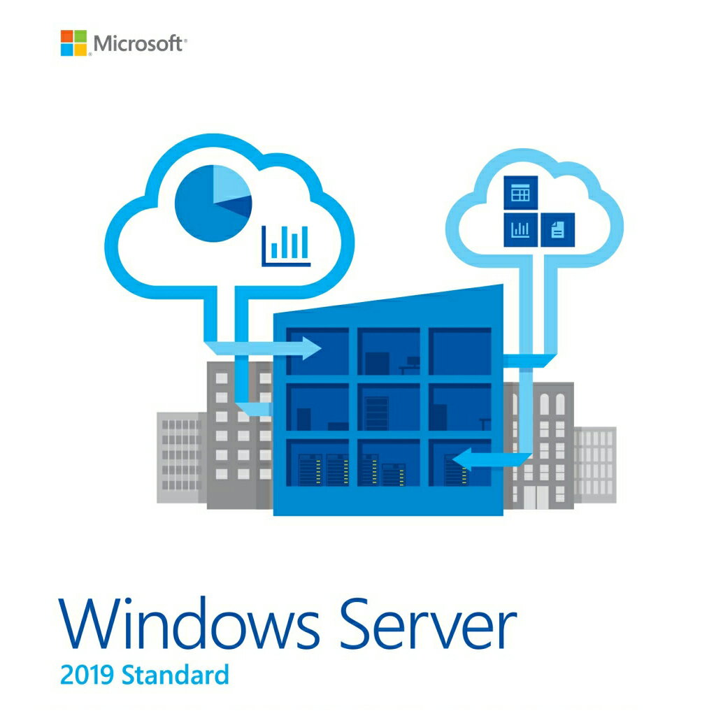 日本マイクロソフト [P73-07943] Microsoft Windows Server Standard 2019 64Bit Japanese Academic 1 License DVD 16 Core License 10 Client