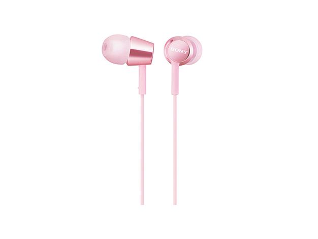 ソニー [MDR-EX155AP/P] 密閉型インナーイヤーレシーバー ライトピンク（1枚目）