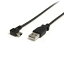 StarTech.com [USB2HABM3RA] 91cm ߥUSBѴ֥ miniUSBL֥ USB Aü  - USB mini-Bü 