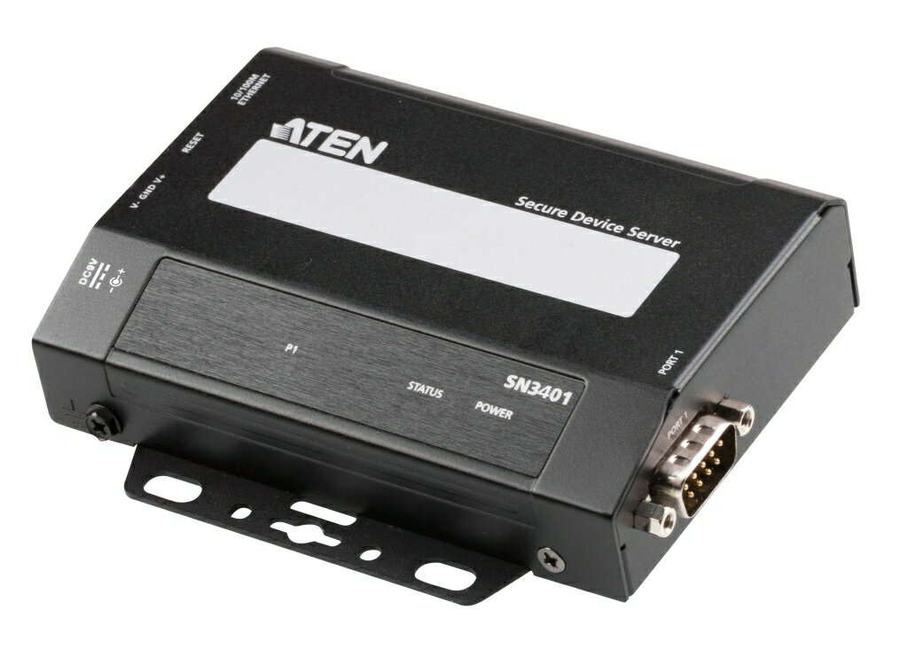 ATEN [SN3401/ATEN] 1ポートRS-232C/422/485セキュアデバイスサーバー