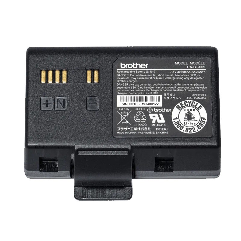ブラザー工業 [PA-BT-009] リチウムイオン充電池 PA-BT-009