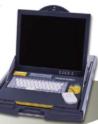 富士通コンポーネント [FD-5300AT/J] 省エネルギータイプ 17インチ液晶1Uリフトアップドロワー LPシリーズ