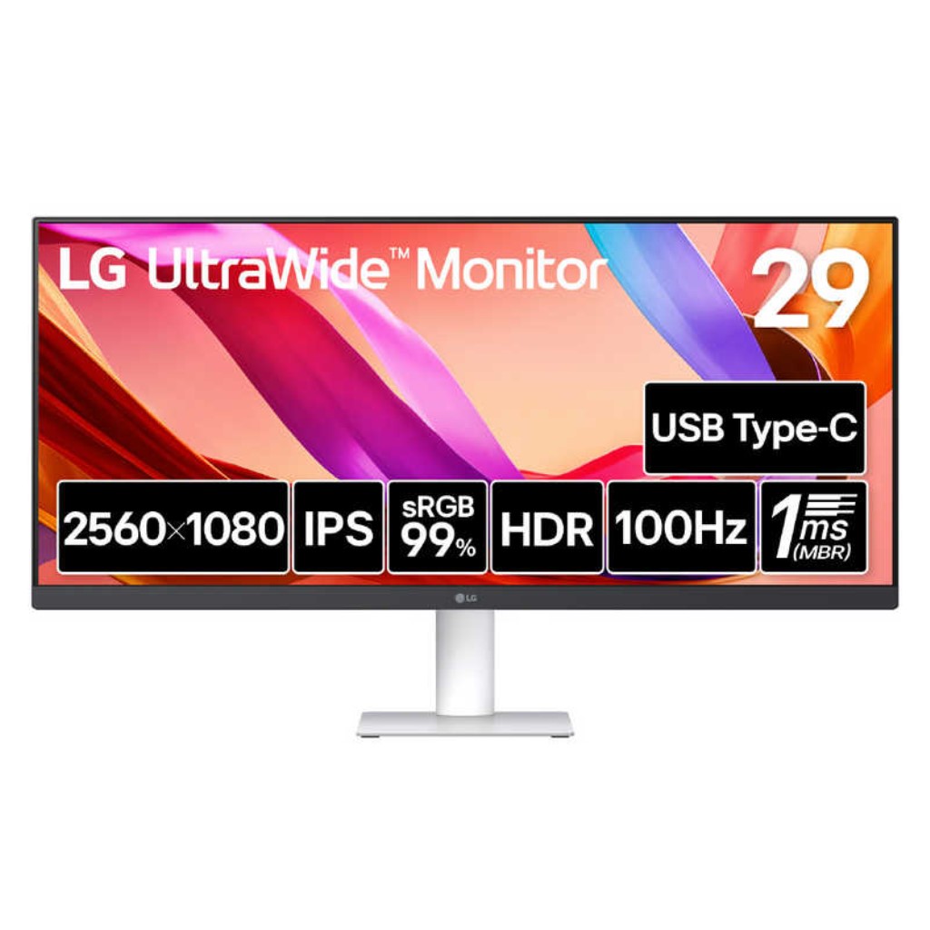 LG Electronics Japan [29U531A-W] 29インチ ウルトラワイド液晶ディスプレイ(2560x1080/IPS/アンチグレア/HDMI/DP/Type-C/スピーカー/3年保証)