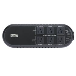 パワーコム [WOW-700U-B] タップ型UPS WOW-700シリーズ (700VA/ブラック)