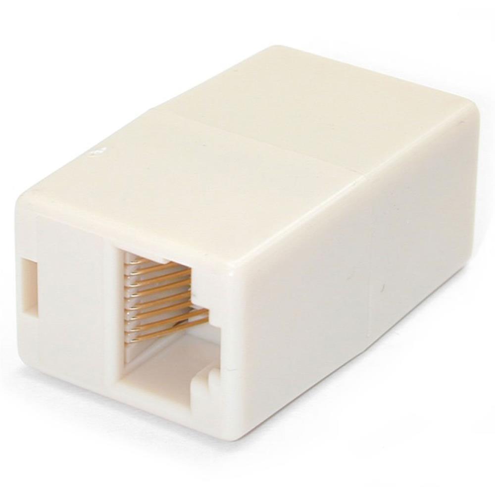 StarTech.com [RJ45COUPLER] Cat5e対応LANケーブル用延長コネクタ JR45/モジュラージャック用中継アダプタ RJ45 メス - RJ45メス