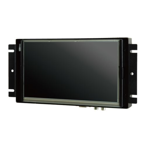 エーディテクノ [KE070T] 7インチ ワイド タッチパネル 液晶ディスプレイ(800x480/HDMI/VGA/RCAx2/LED/4線式抵抗膜方式/組込用)