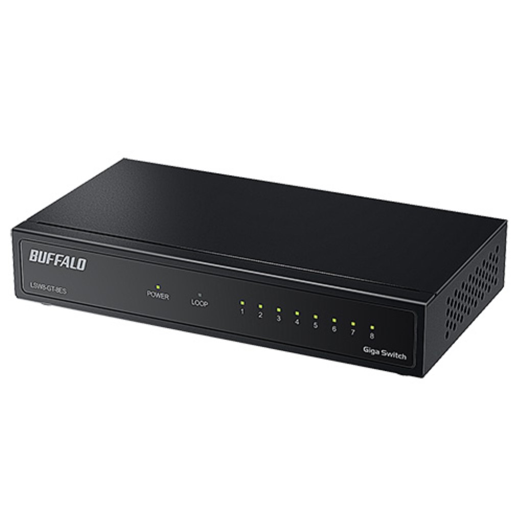 �Хåե����� [LSW8-GT-8ES/BK] Giga 8�ݡ��� �����å��󥰥ϥ� �Ÿ����դ� ��°���� �ޥ��ͥå���°