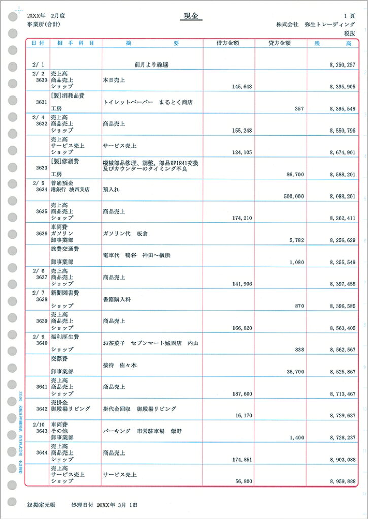 ※不良を除いて返品不可。※製品イメージは実際の製品と異なる場合があります。※メーカーにより、JANや型番等は予告なく変更されることがあります。（同等商品により返品・交換は不可となります。）※商品の詳細につきましてはメーカーホームページからご確認ください。※PSEマークについて商品説明に記載がなくても（PSE対象外を除いて）PSEマークがついた商品のみ扱っております。OS その他 機種 その他 言語 日本語 メディア その他伝票番号を日付の下に印刷して摘要欄を大きくしました。また、インデックスが貼り付け易いようガイドラインを印刷し作業性をアップさせました。ページ(レーザー)プリンタ/インクジェットプリンタ兼用。1、000枚入り。
