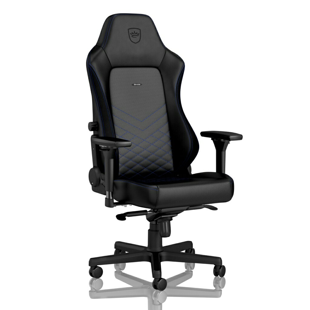 noblechairs [NBL-HRO-PU-BBL-SGL] HERO ワーキングチェア ブルーステッチ