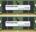 プリンストン PN5-4800-32GX2 64GB(32GB 2枚組)DDR5-4800 262PIN SODIMM