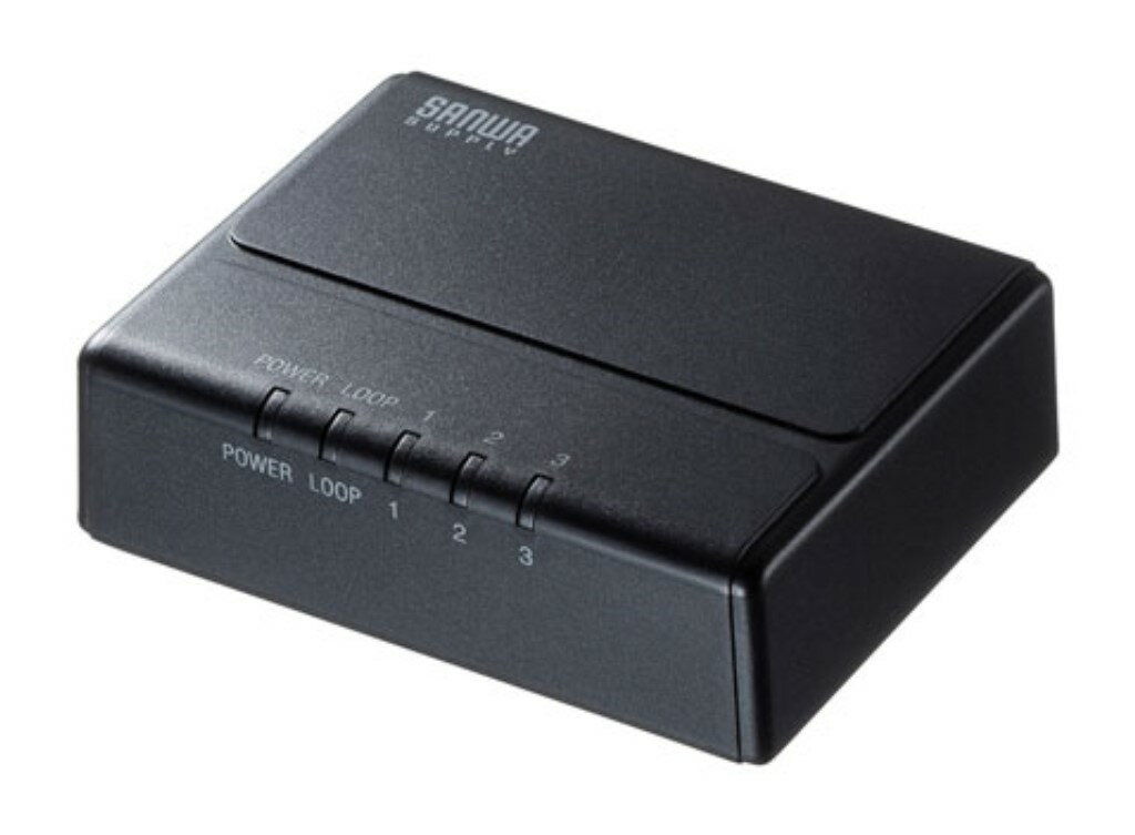 ����掠�ץ饤 [LAN-GIGAP301BK] �����ӥå��б� �����å��󥰥ϥ�(3�ݡ��ȡ��ޥ��ͥå��դ�)