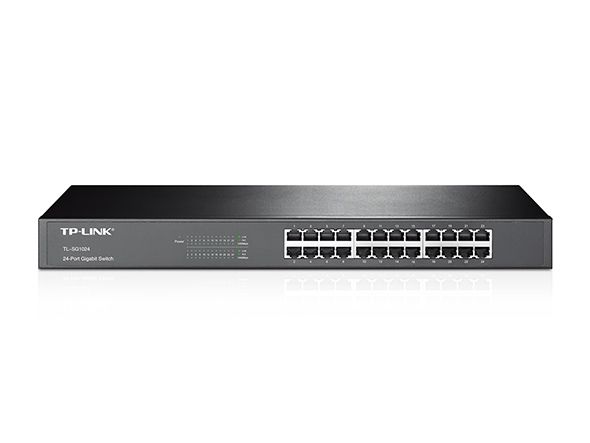 TP-Link [TL-SG1024] 24ポート ギガビット ラックマウント スイッチ