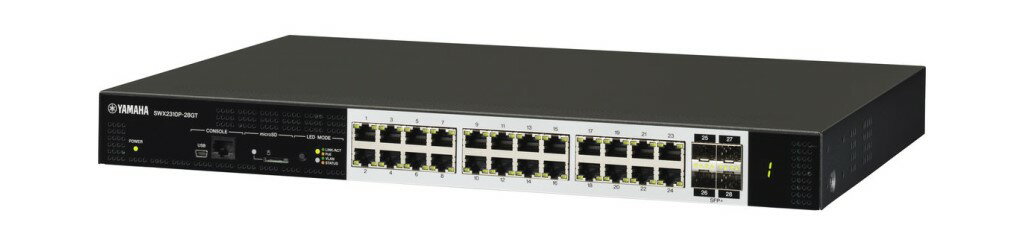ヤマハ [SWX2310P-28GT] インテリジェントL2 PoEスイッチ SWX2310P-28GT