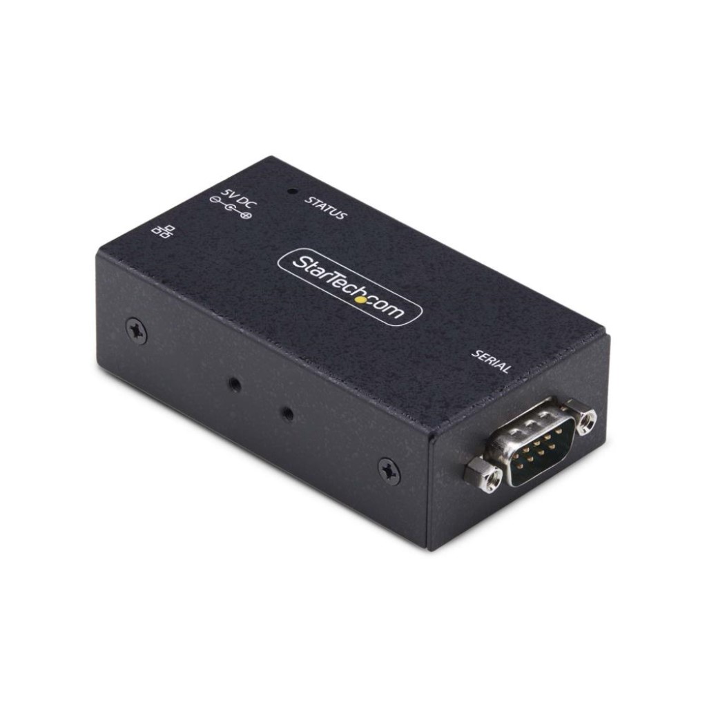 乐天商城 - StarTech.com [I13-SERIAL-ETHERNET] シリアル変換デバイスサーバー/1ポート/RS-232C-イーサネット接続/メタル筐体/壁面 DINレールマウント/DB9 ネットワーク変換アダプター