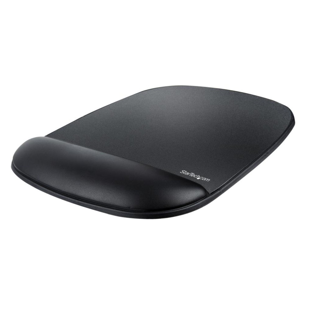 StarTech.co.. [B-ERGO-MOUSE-PAD] マウスパッド/ジェル入りリストレスト付き/約18x17x2cm/エルゴノミクス設計/手首サポートリストパッド 滑り止めベース搭載