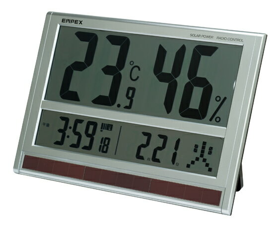 エンペックス気象計 [TD-8170] ジャンボソーラー温湿度計