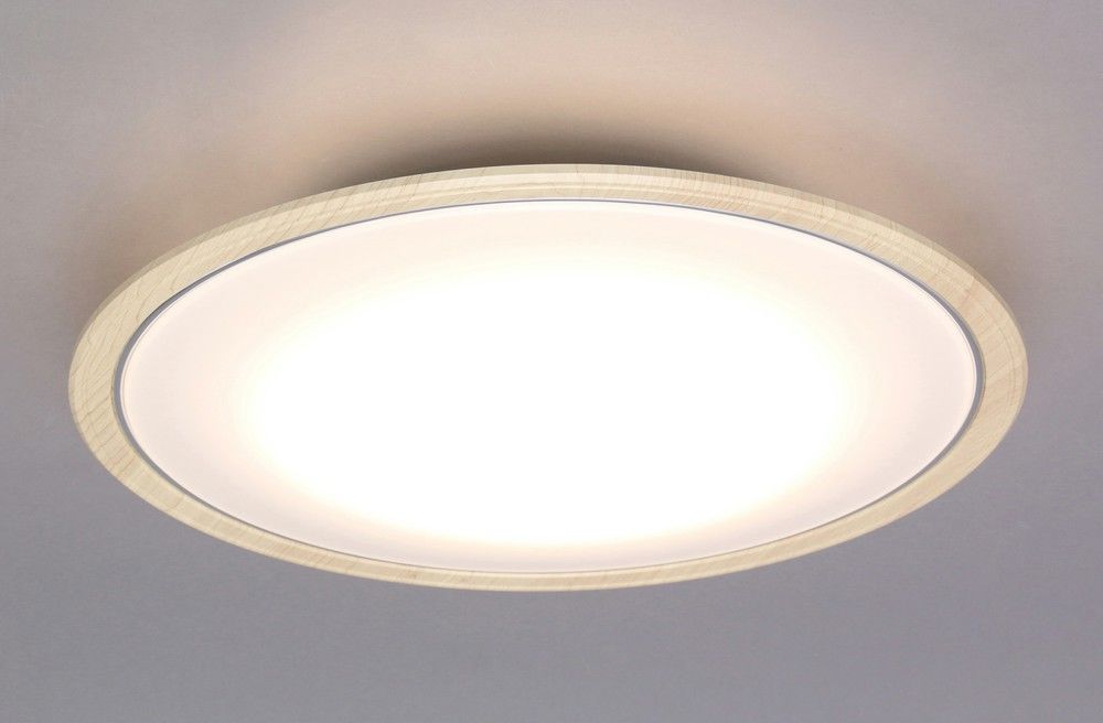 アイリスオーヤマ [CL8DL-5.0WF-U] LEDシーリングライト 木調フレーム 8畳 調光・調色