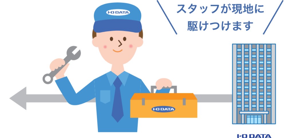 アイ・オー・データ機器 [ISS-IH8-PR1] IdeaHub(86インチ)用オンサイト保守パック1年