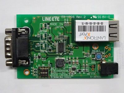 ラインアイ EB-XP061 XPort組込み評価ボード RS-232C/422/485モデル