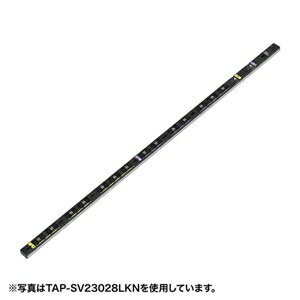 サンワサプライ [TAP-SV2308LKN] 19インチサーバーラック用コンセント 200V(30A)抜け防止ロック機能付き 3P・8個口